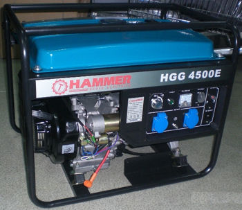 Электрогенератор Hammer HGG 4500E 