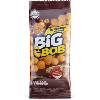 Arahide BIG BOB crusta vita cu adjica 80g 