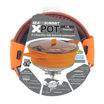 cumpără Cratita pliabila Sea to Summit X-Pot 1.4 L, orange, AXPOT1.4 în Chișinău 