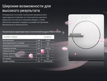 cumpără Purificator de aer Mitsubishi Electric MA-E83H-R1 în Chișinău 