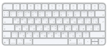 Tastatură Apple MK293RS/A, Fără fir, Alb 