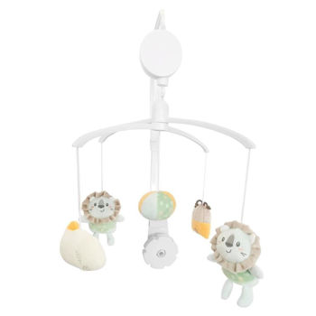 Carusel pentru pătuț Kikka Boo 31201010310 Carusel muzical Jungle King