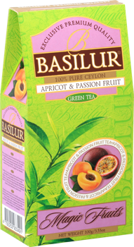 Зеленый чай Basilur Magic Fruits,  Apricot & Passion Fruit, 100 г 