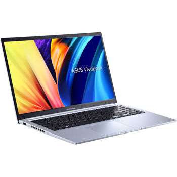 Laptop 15.6 ASUS Vivobook 15 X1502ZA IceLight Silver, Intel Core i3-1220P 3.3-4.4GHz/8GB/ SSD 512GB/Intel UHD Graphics/WiFi 6 802.11ax/BT/USB Type-C/HDMI/2xUSB 3.2/HD WebCam/Illuminated Keyboard/15.6 IPS FHD 250 nits (1920x1080)/No OS X1502ZA-BQ820