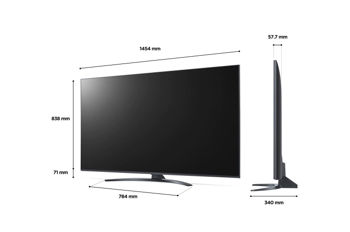 Televizor LG 65" 65UQ81006LB, Black 