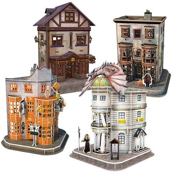 купить CubicFun пазл 3D Harry Potter Diagon Alley в Кишинёве 