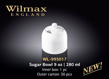 Сахарница WILMAX WL-995017 (280 мл) 