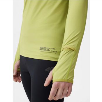 купить Лонгслив для бега 4F LONGSLEEVE FNK M078 4FSS23TFLOM078 GREEN в Кишинёве 