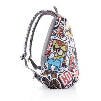 Backpack Bobby Soft Art, anti-theft, P705.867 for Laptop 15.6" & City Bags, Grafitti Blue 