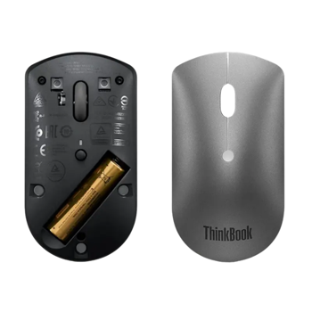Mouse Wireless Lenovo ThinkBook Bluetooth Silent Mouse, Gray 