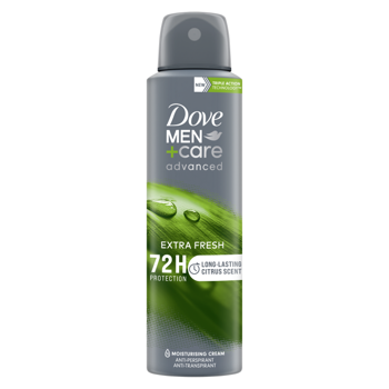 cumpără Antiperspirant spray Dove Deo Men +Care Advanced Extra Fresh 150 ml. în Chișinău 