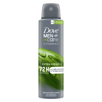 купить Спрей-антиперспирант Dove Deo Men +Care Advanced Extra Fresh 150 мл. в Кишинёве 