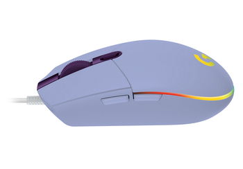 Gaming Mouse Logitech G102 Lightsync, Optical, 200-8000 dpi, 6 buttons, Ambidextrous, RGB, Lilac USB 