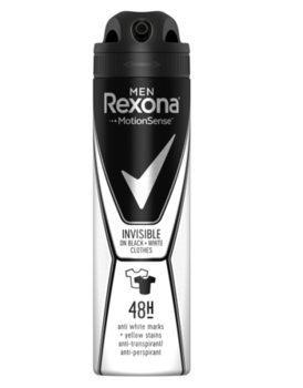 Antiperspirant Rexona Men Invisible Black&White, 150 ml 