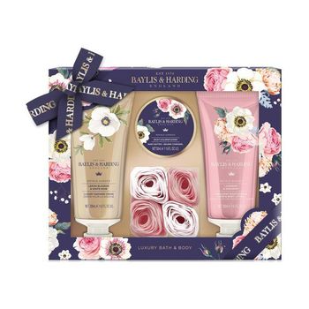 cumpără B&H Royale Garden Set 09652 (Crema de dus 200ml+Lotiune 200ml+Unt 50ml+Petale) în Chișinău 