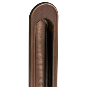 Комплект ручек для раздвижных дверей B019200002 матовая бронза 