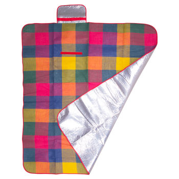Коврик-одеяло для пикника 130х135 см inSPORTline 12321 (6425) 