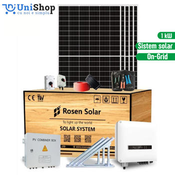 Sistem fotovoltaic On-Grid - 1 Kw 