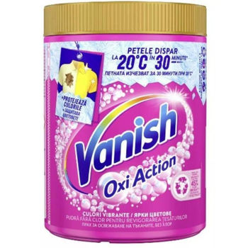 Înălbitor pentru rufe Vanish 1186 Oxi Action Pink Pudra 960 gr