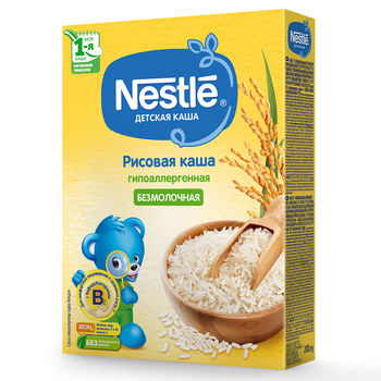 купить Каша рисовая Nestle, с 4 месяцев, 200г в Кишинёве 