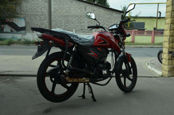 Мотоцикл Alpha Moto CM125-2 Темно-красный 