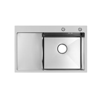 cumpără Chiuveta de bucatarie inox 3 mm ZERIX ZH (satin) dreapta 7849 R în Chișinău 