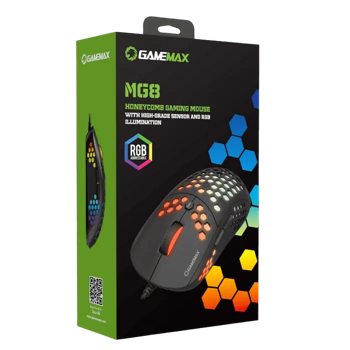 Игровая мышь Gamemax MG8, Чёрный 