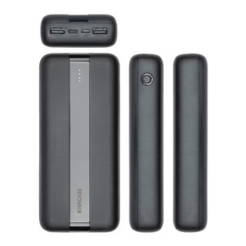 Power Bank Rivacase 20000 mAh, VA2081, Black 