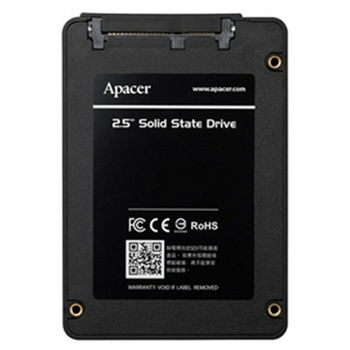 2.5" SATA SSD  480GB   Apacer "AS340X" [R/W:550/520MB/s, 87/80K IOPS, 3D NAND], Retail 