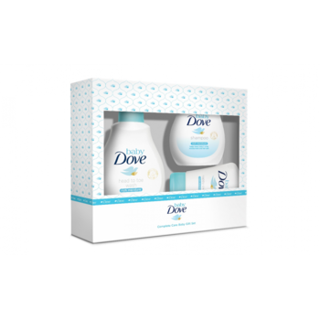 cumpără Cadou DOVE BABY Rich Moisture (Lotiune de spalare 200ml +Sampon 200ml +Crema de protectie 45g) în Chișinău 