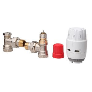 Set cap termostatic Danfoss (013g2219) RAS-C2+RA-N+RLV-s 1/2" colț 