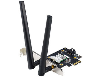 ASUS PCE-AX3000 Dual Band PCI-E WiFi 6 (802.11ax), 2.4Ghz/5Ghz, IEEE 802.11ax, Bluetooth 5.0, AX 3000 (2402Mbps+574Mbps) (placa de retea wireless WiFi/сетевая карта WiFi беспроводная)