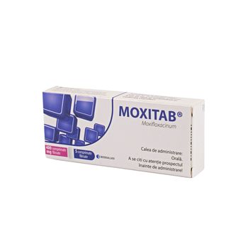 cumpără Moxitab 400 mg comp. film. N5 în Chișinău 