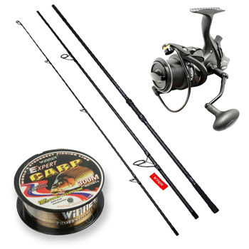 Set pentru Carp Kaida Noblest 3,6m | MHR6000 | Winner CARP EXPERT 300m 