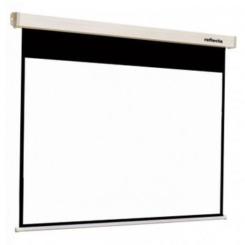 Manual Screen 4:3 Reflecta CrystalLine Rollo, 200x159cm/196x147cm view area, BB, 1.0 gain 