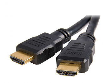 Cable HDMI - 10m - Brackton "Basic" K-HDE-SKB-1000.B, 10 m, High Speed HDMI Cable with Ethernet, male-male, with gold plated contacts, double shielded, with dust caps