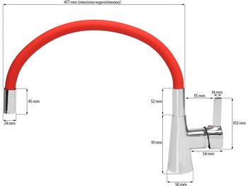 cumpără 75707 Robinet p-u bucatarie FLEXIBLE în Chișinău 