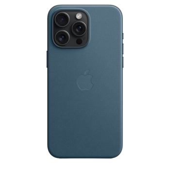 iPhone 15 Pro Max FineWoven Case with MagSafe - Pacific Blue 