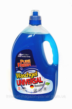 Гель для стирки Pure Fresh universal 3l 