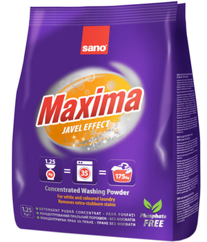 cumpără Sano Maxima Javel detergent 1.25 kg în Chișinău 