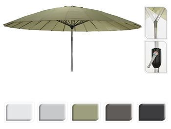 Зонт для террасы D2.7m SHANGHAI, 24 спицы 