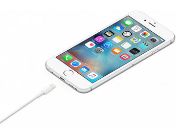 Original Apple Lightning to USB Cable (1 m), Model A1480, White. 