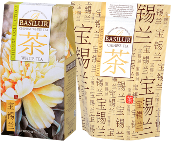 Чай зеленый  Basilur Chinese Collection  WHITE TEA  100 г 