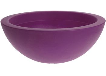 Ghiveci pentru flori din plastic 52X23cm, H20cm, oval 