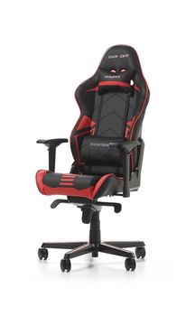 Gaming Chairs DXRacer - Racing PRO GC-R131-NR-V2, Black/Black/Red - Carbon Look Vinyl & PU,Gamer weight up to 115kg / growth 165-195cm,Foam Density 50kg/m3,5-star Alum IC Base,Gas Lift 4 Class,Recline 90*-135*,Armrests: 4D,Pillow-2,Caster-3*PU,W-26kg
