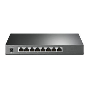 .8-port Gigabit  Smart PoE Switch, TP-LINK "TL-SG2008P", 4xPoE Ports, 62W Budget 