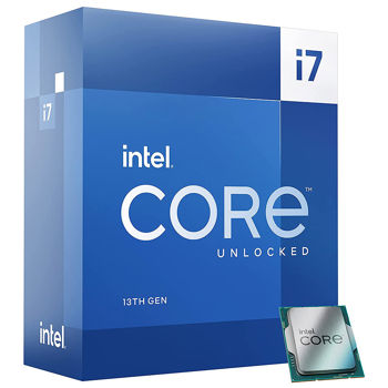 Процессор CPU Intel Core i7-13700KF 2.5-5.4GHz 16 Cores 24-Threads (LGA1700, 2.5-5.4GHz, 30MB, No Integrated Graphics) BOX no Cooler, BX8071513700KF (procesor/Процессор) XMAS