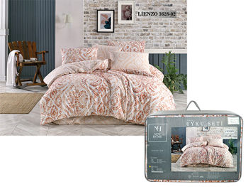 Постельное белье 2сп с одеялом и подушками Comforter Lienzo 