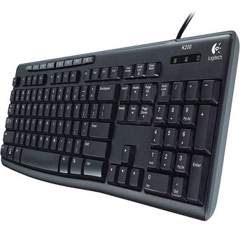 Logitech K200 Black Media Keyboard, USB, Hendrix Refresh, 920-008814 (tastatura/клавиатура)