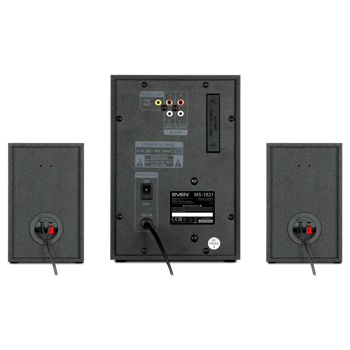 Speakers SVEN "MS-1821" Bluetooth, FM, USB/SD, Display, RC, Black, 44w / 20w + 2x12w / 2.1 